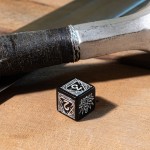 Набор кубиков The Witcher Dice Set. Geralt - The Silver Sword